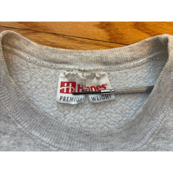 Vintage 80s 90s XL Penn State Volleyball Reverse Weave Sweatshirt Gray - Picture 4 of 9